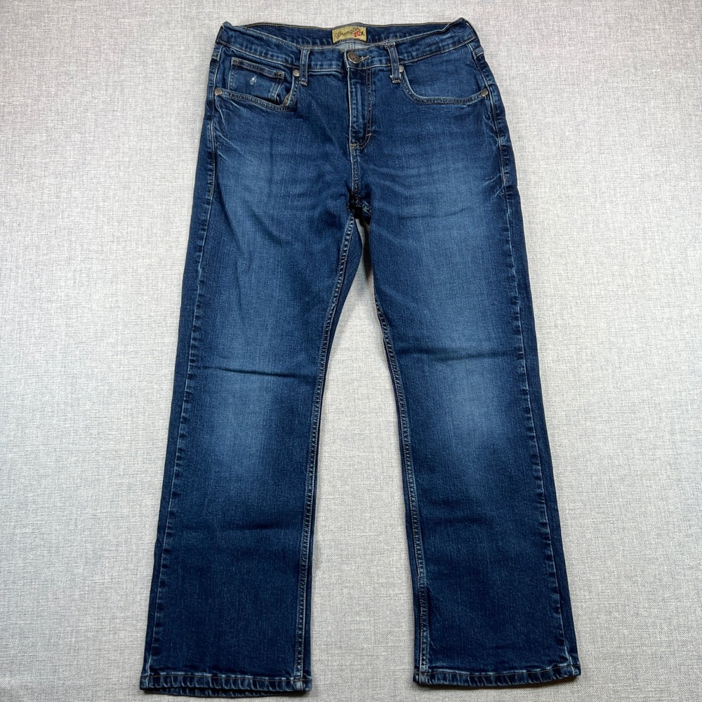 Wrangler 20X Relaxed Fit Jeans Men 32x29 Blue Denim Cotton Blend Classic Western